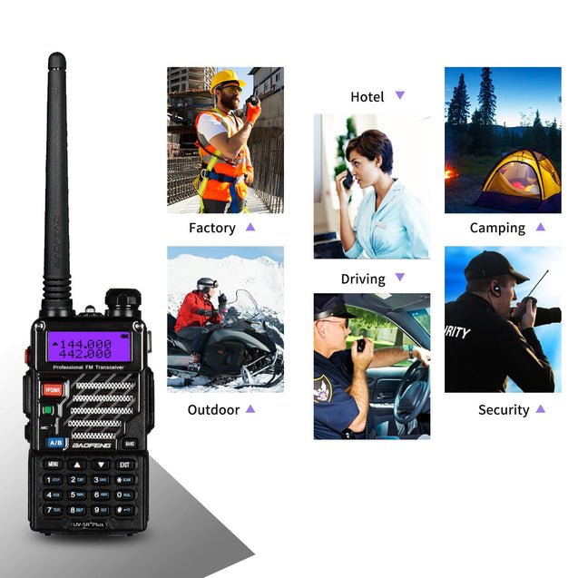 Baofeng UV-5R Plus radio stanica za programiranje preko CHIRP softvera