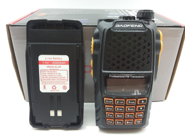 Baofeng UV-6R radio stanica za prvo podešavanje i VFO/MR režim
