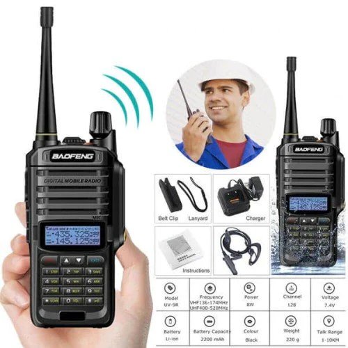 Baofeng UV-9R radio stanica za VFO i Channel režim