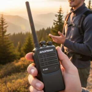 Baofeng BF-001 8W UHF radio stanica – USB-C, 16 kanala